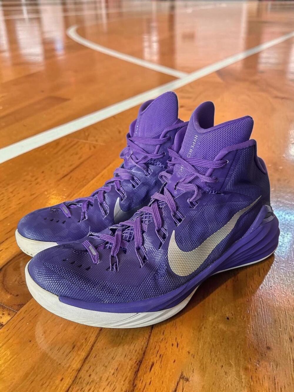 Nike Hyperdunk 2014 TB Court Purple Basketball Shoes Men's 10 653483-505
